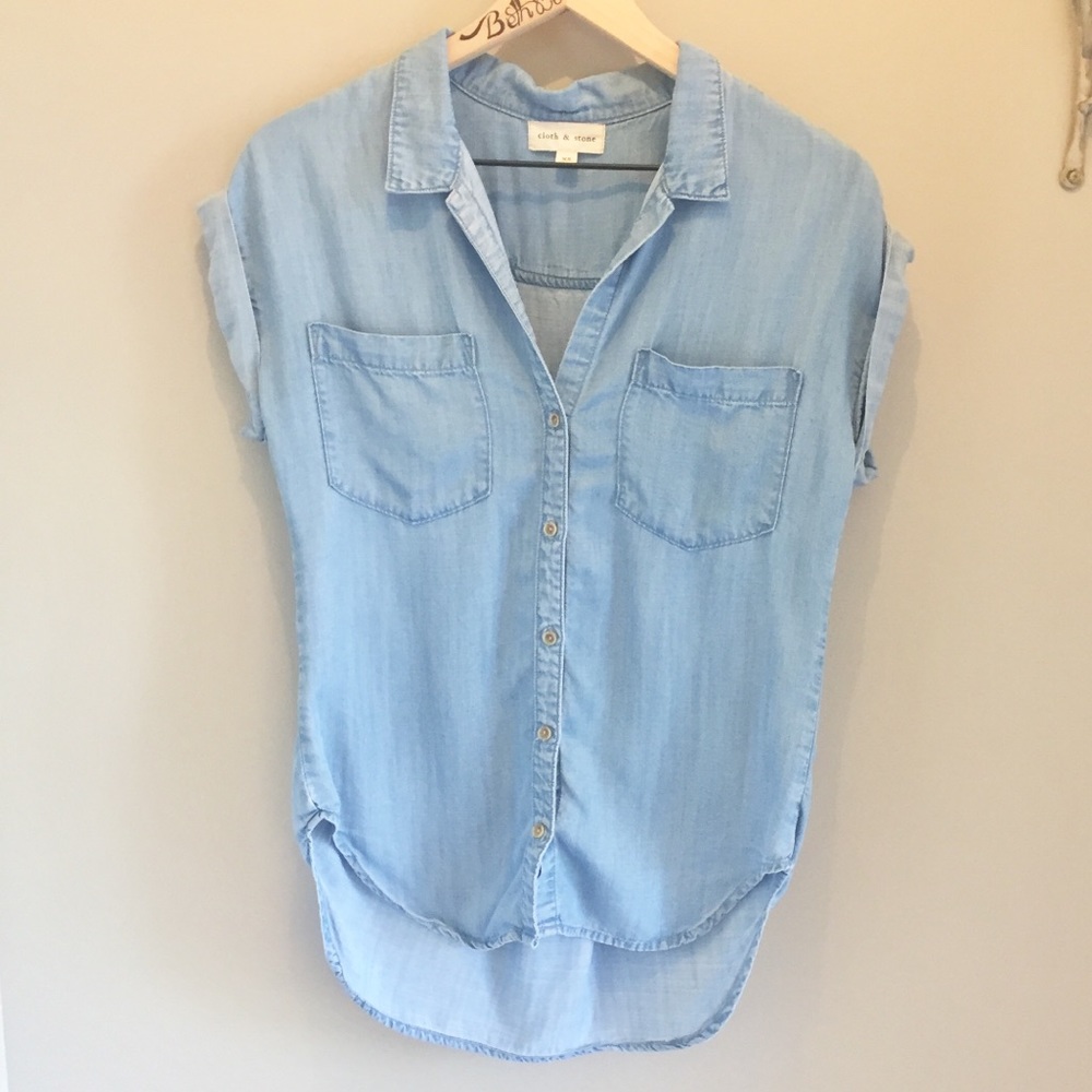 Cloth & Stone Chambray Shirt